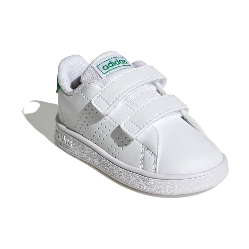 Adidas | Infants Advantage CF (White/Green)