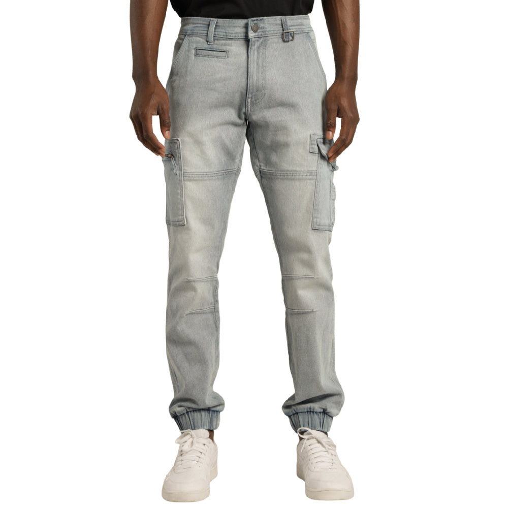 Henleys | Mens Lione Denim Pant (Mid Blue)