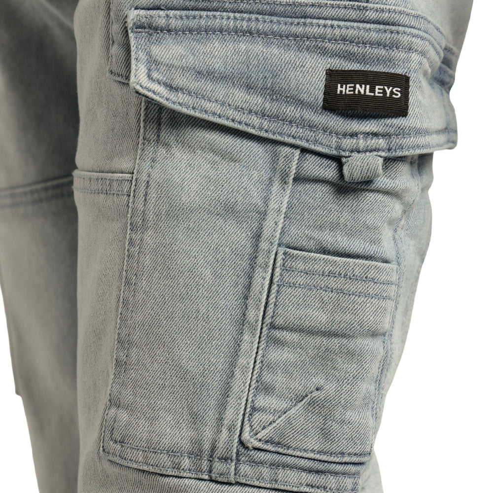 Henleys | Mens Lione Denim Pant (Mid Blue)