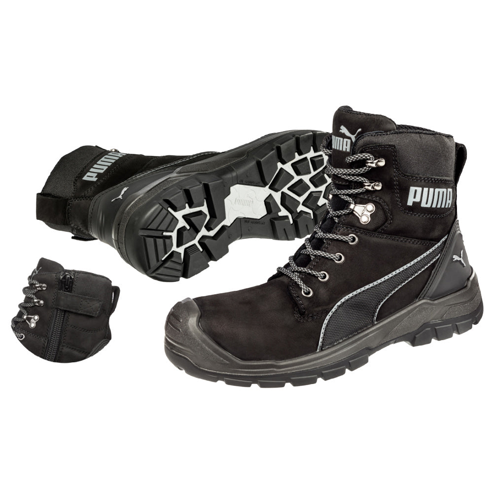 Puma Safety | Mens Conquest Safety Boots (Black)