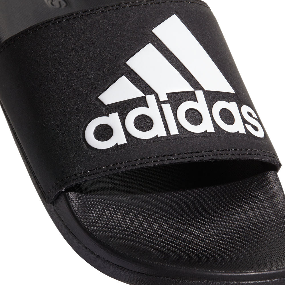 Adidas | Mens Logo Adilette Comfort (Black/White)