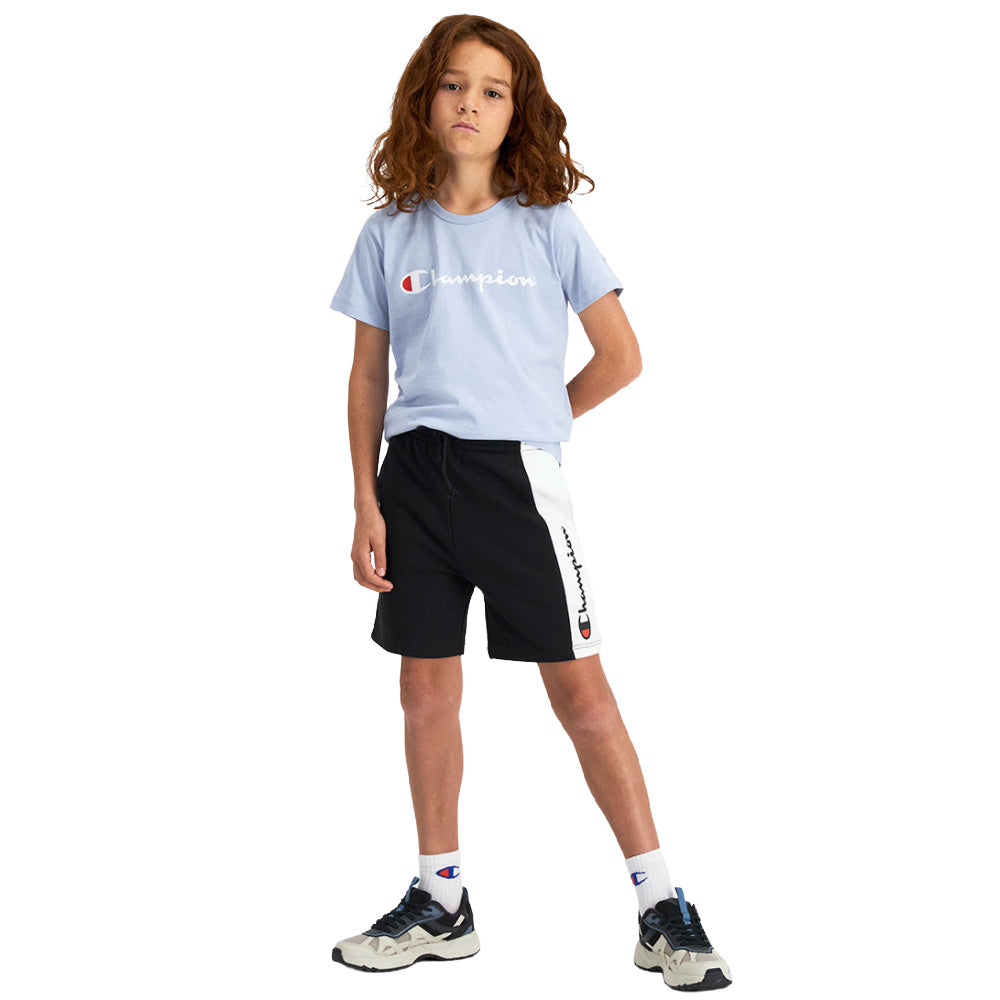 Champion shorts black and white clearance