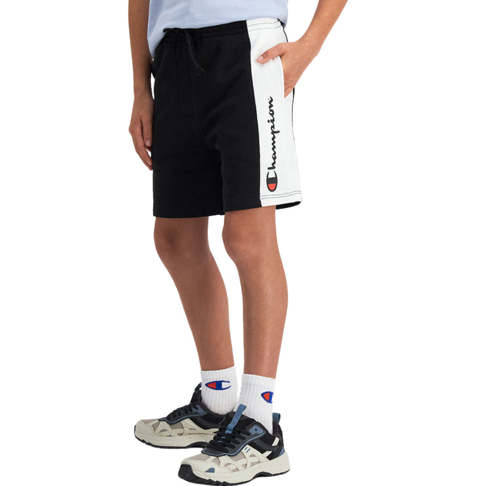 Black and 2025 white champion shorts
