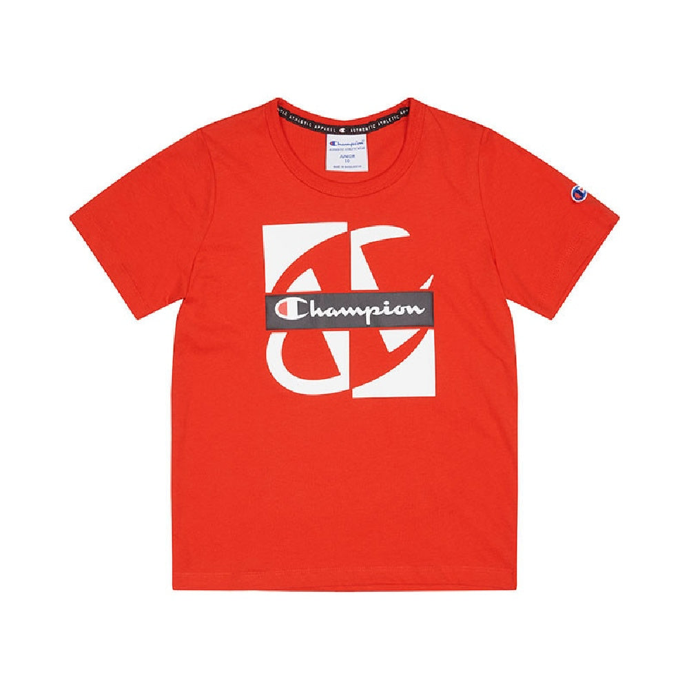 Champion | Kids Rochester Graphic Tee (Vermilion)