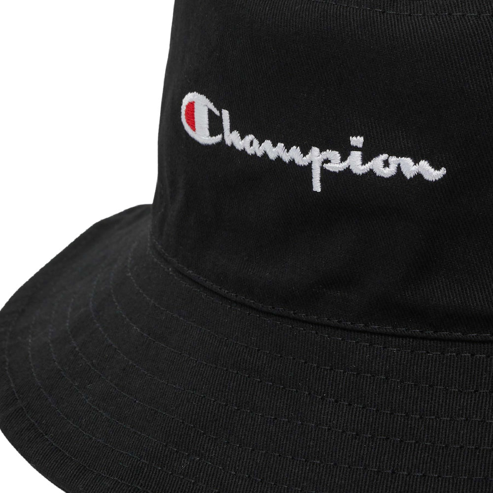 Champion | Junior Sps Script Bucket Hat (Black)