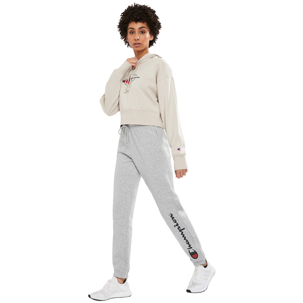 Champion | Womens Script High Waist Jogger (Grey)
