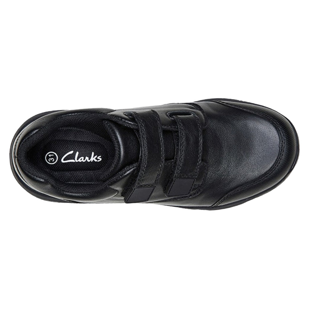Clarks platinum school shop shoes