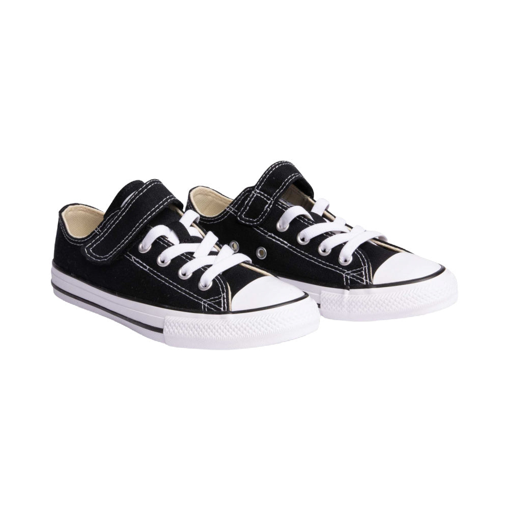 Converse | Kids Chuck Taylor All Star Easy On 1V Low (Black/White)