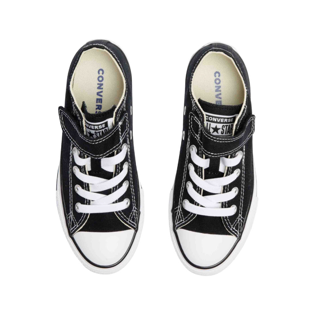 Converse | Kids Chuck Taylor All Star Easy On 1V Low (Black/White)