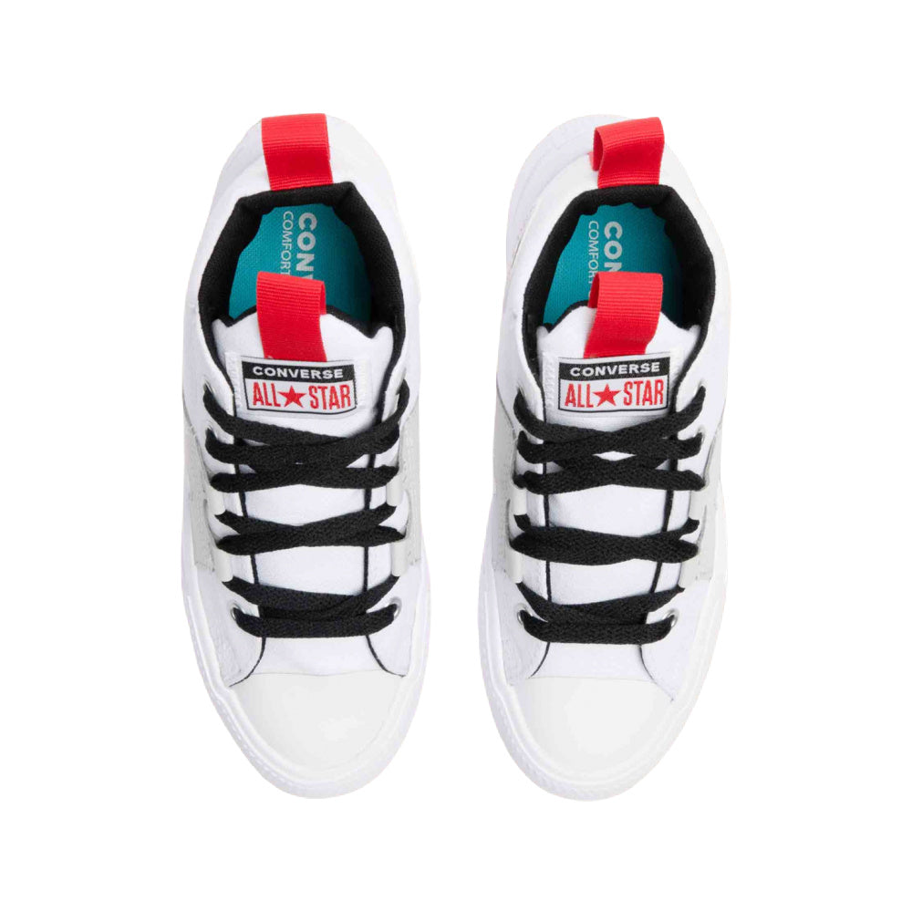 Converse | Kids Chuck Taylor All Star Ultra Colour Pop Mid (White/Black/University Red)