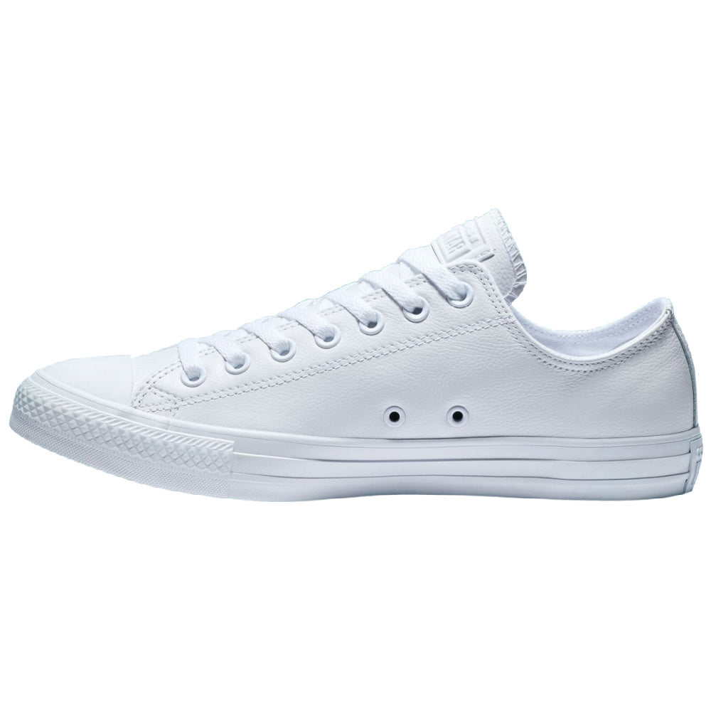 Converse | Unisex Chuck Taylor All Star Leather Low (White Mono)