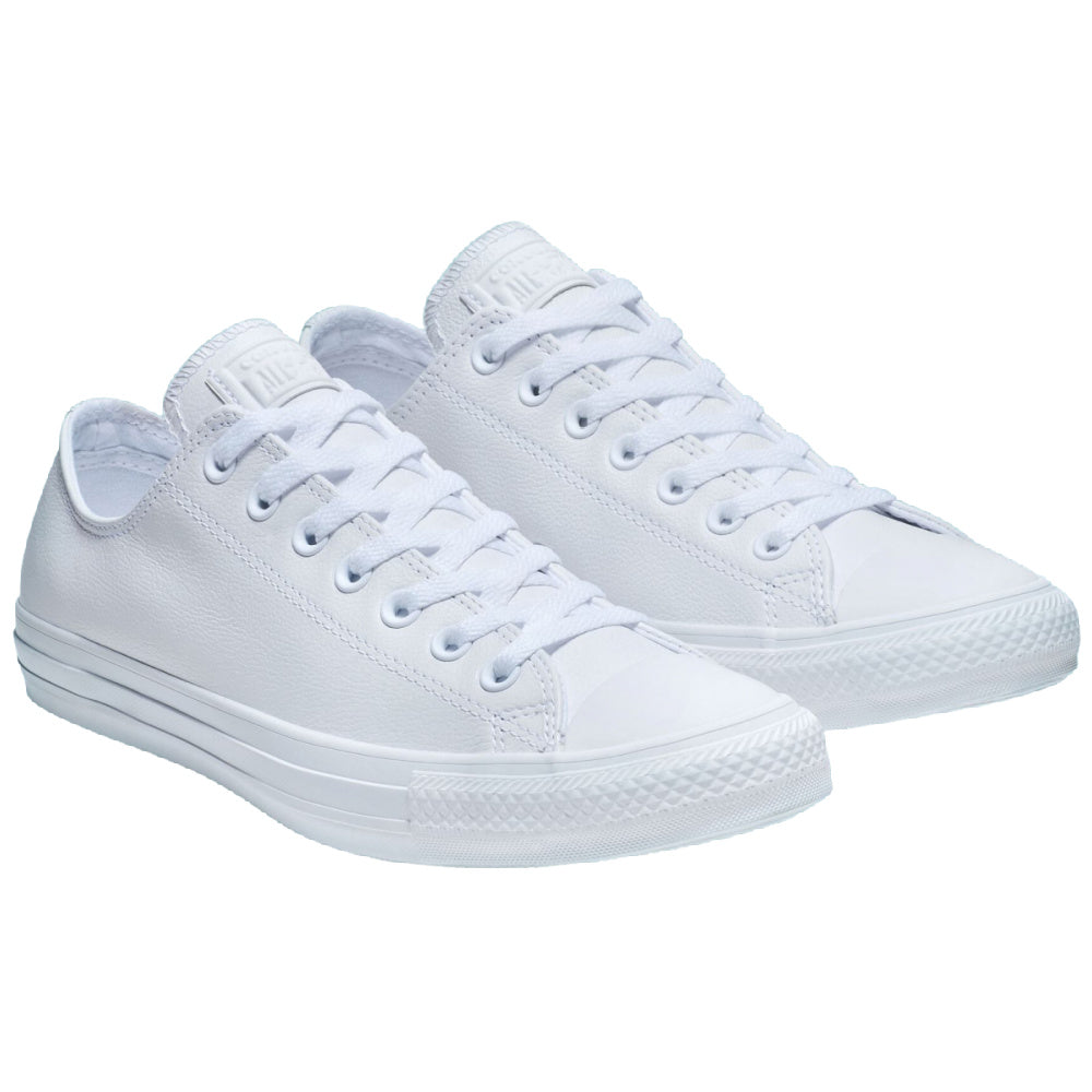 Converse | Unisex Chuck Taylor All Star Leather Low (White Mono)