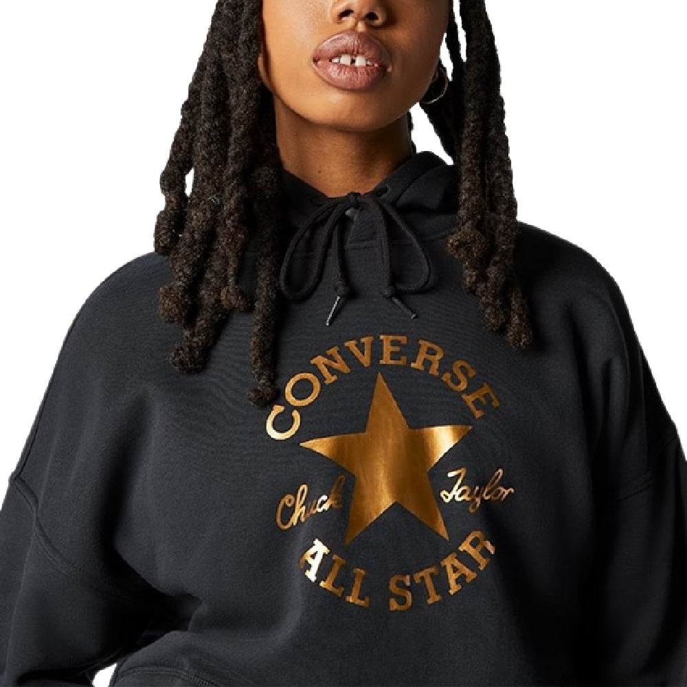 Converse | Womens Chuck Patch Pullover Hood (Black/Gold)