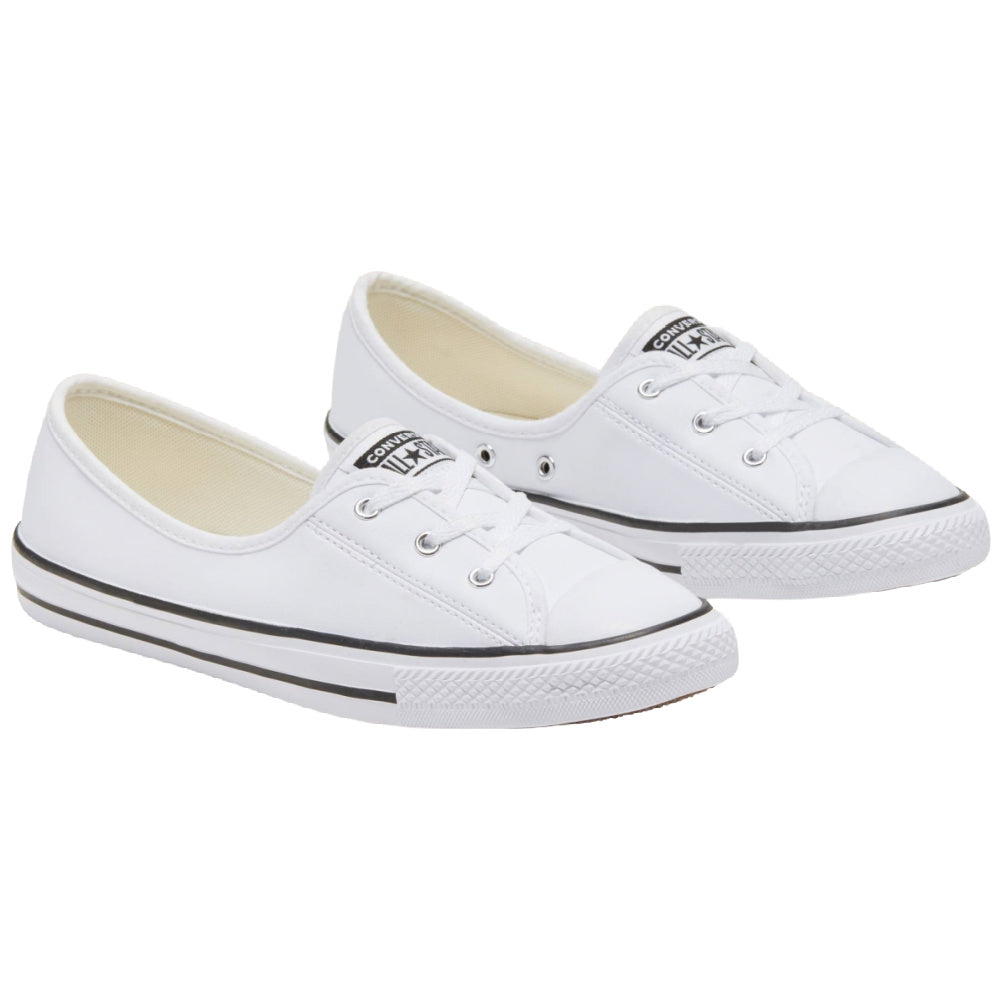 Converse | Womens Chuck Taylor All Star Ballet Lace Leather Slip-On – Platinum Sports