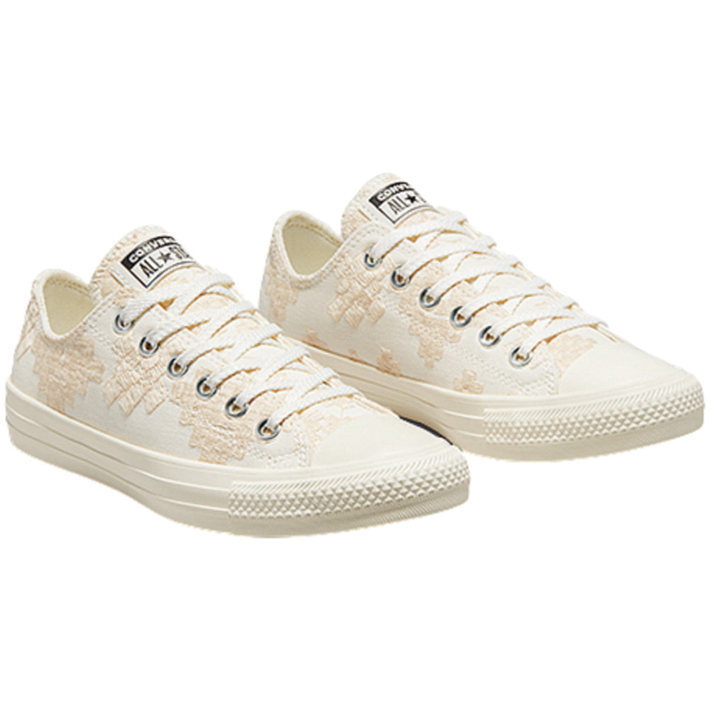 Converse | Womens Chuck Taylor All Star Festival Broderie Low Top (Vintage White)