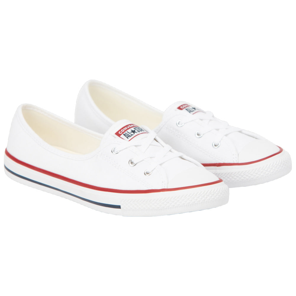 Converse | Womens Chuck Taylor All Star Dainty Ballet Lace Slip-On (White)