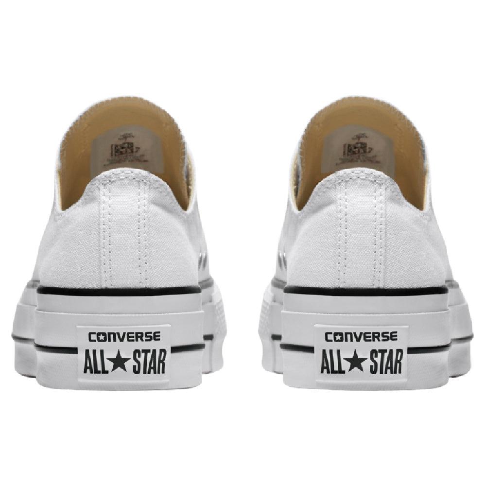 Converse | Womens Chuck Taylor All Star Canvas Lift Low (White)