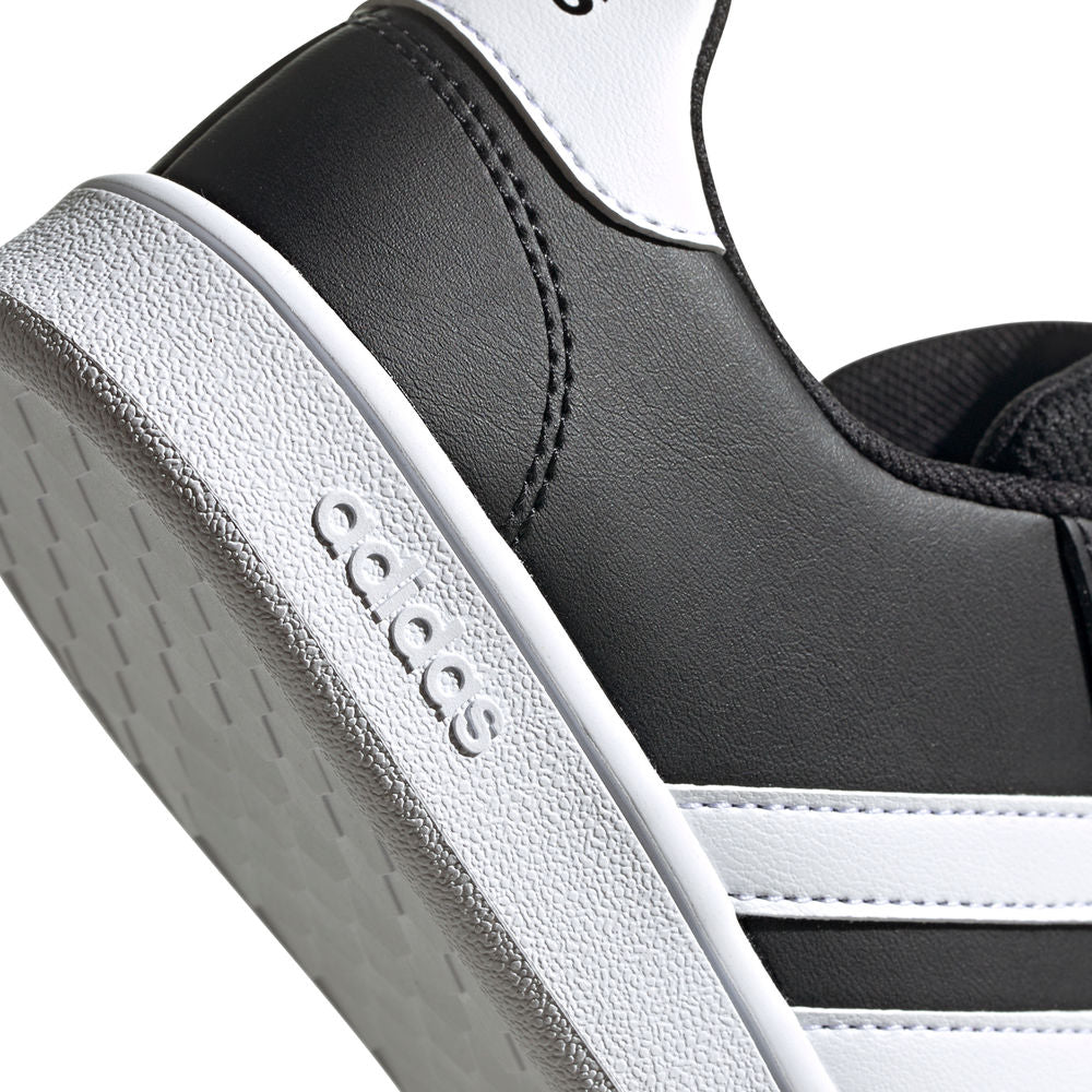 Adidas | Kids Grand Court (Black/White)