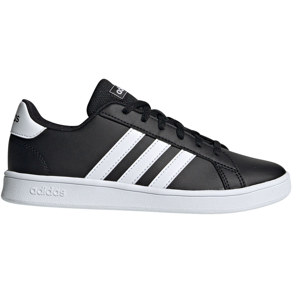 Adidas | Kids Grand Court (Black/White)