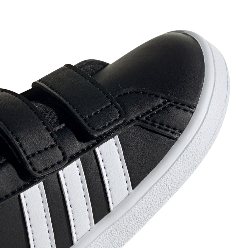 Adidas | Infants Grand Court (Black/White)