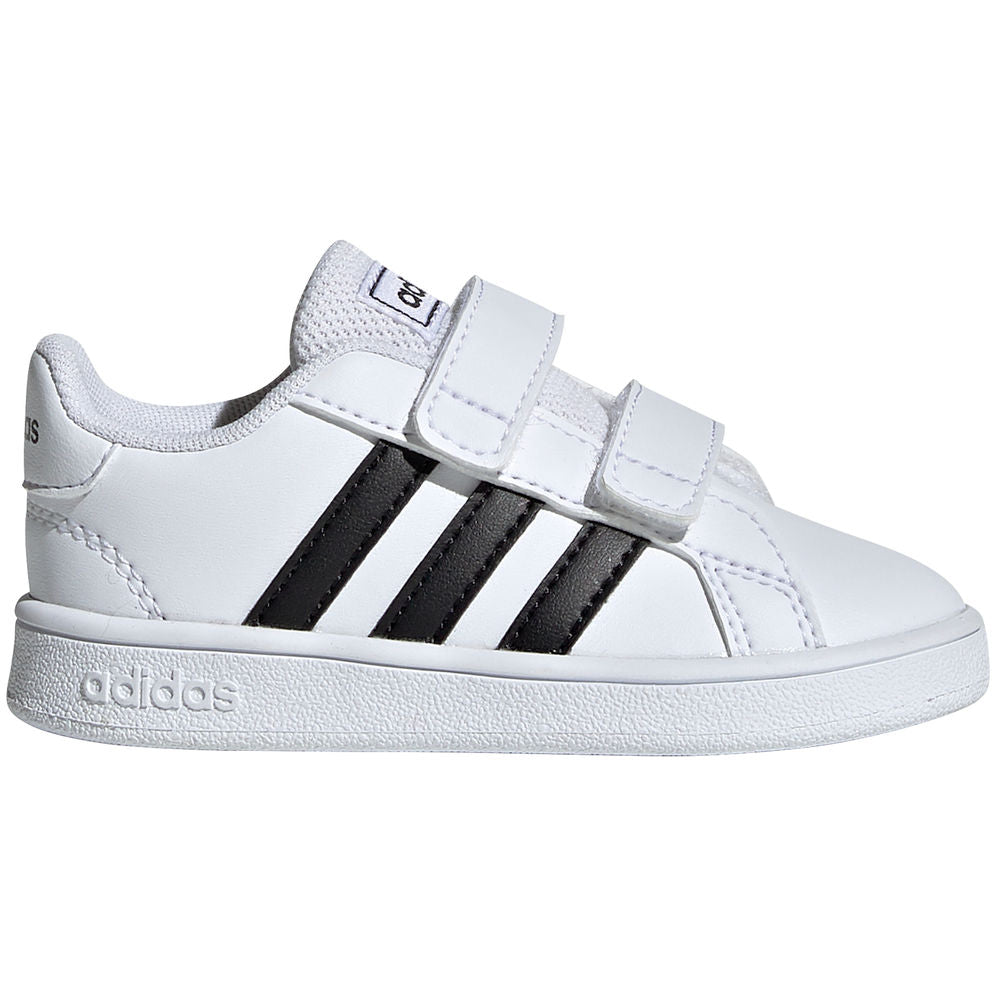 Adidas | Infants Grand Court (White/Black)