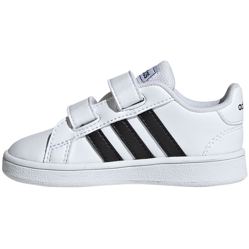 Adidas | Infants Grand Court (White/Black)