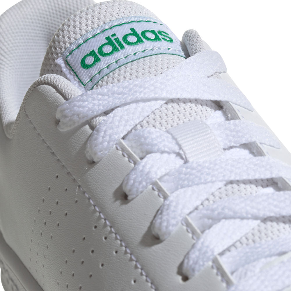 Adidas | Kids Advantage (White/Green)