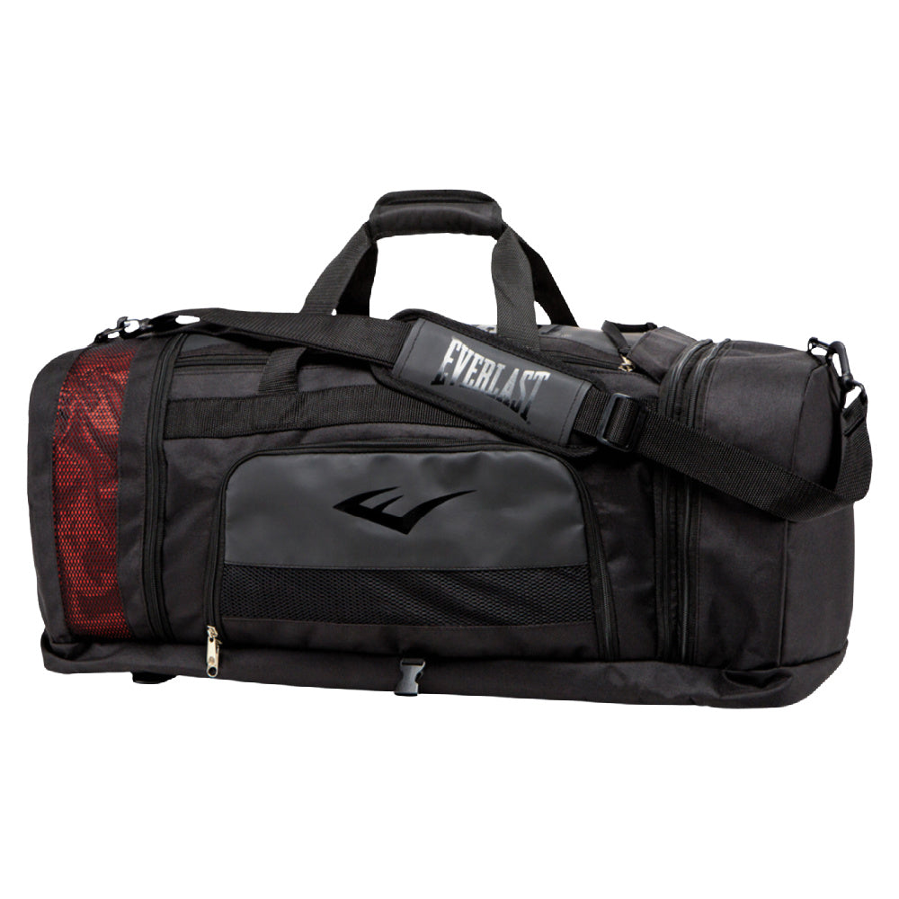Everlast | Contender Hybrid Duffle Bag (Black/Red) – Platinum Sports