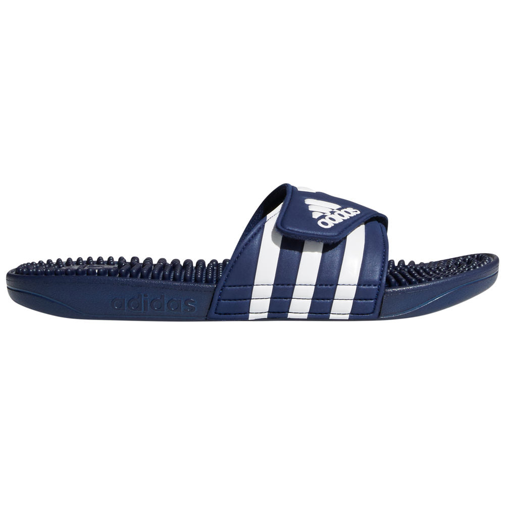 Adidas | Unisex Adissage Slides (Dark Blue/White)