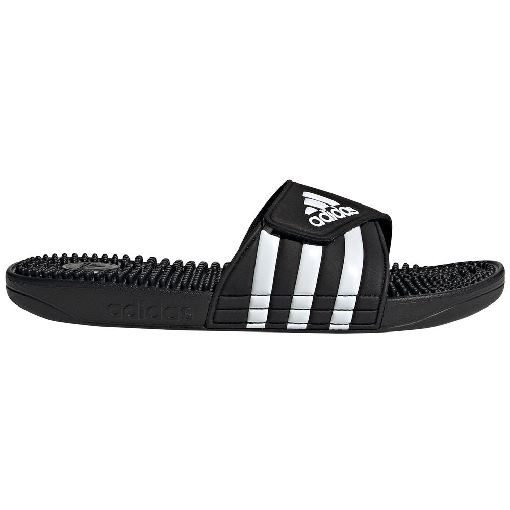 Adidas | Unisex Adissage Slides (Black/White)