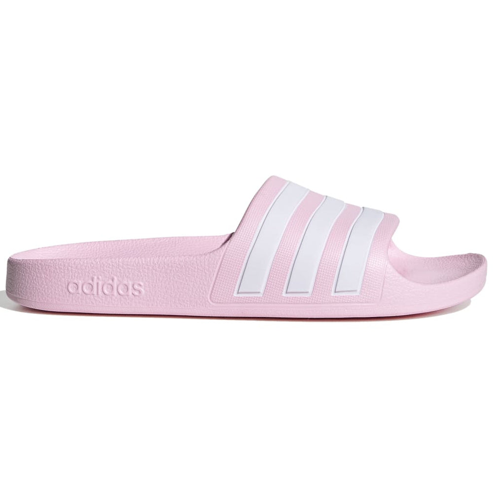 Adidas | Kids Adilette Aqua Slides (Cloud Pink/White)