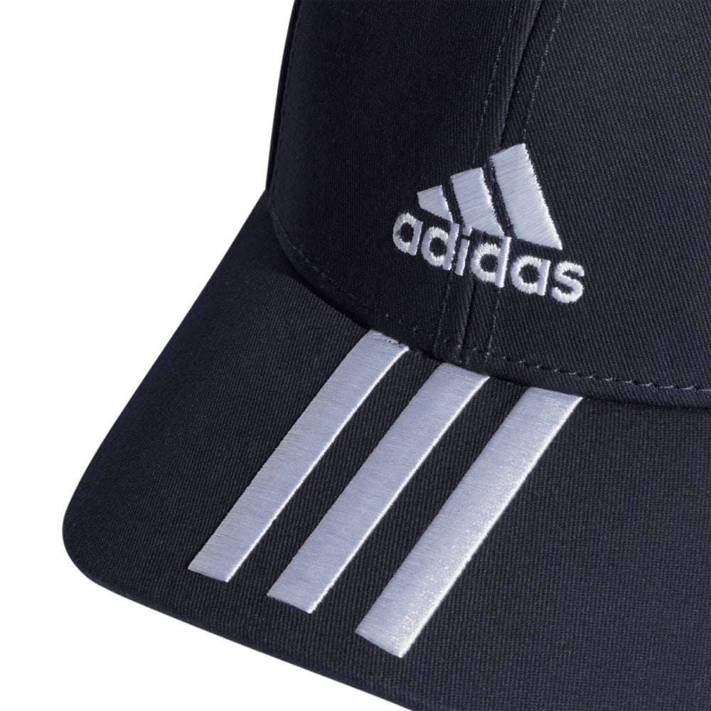 Adidas | Unisex Baseball 3-Stripes Cap (Navy/White)