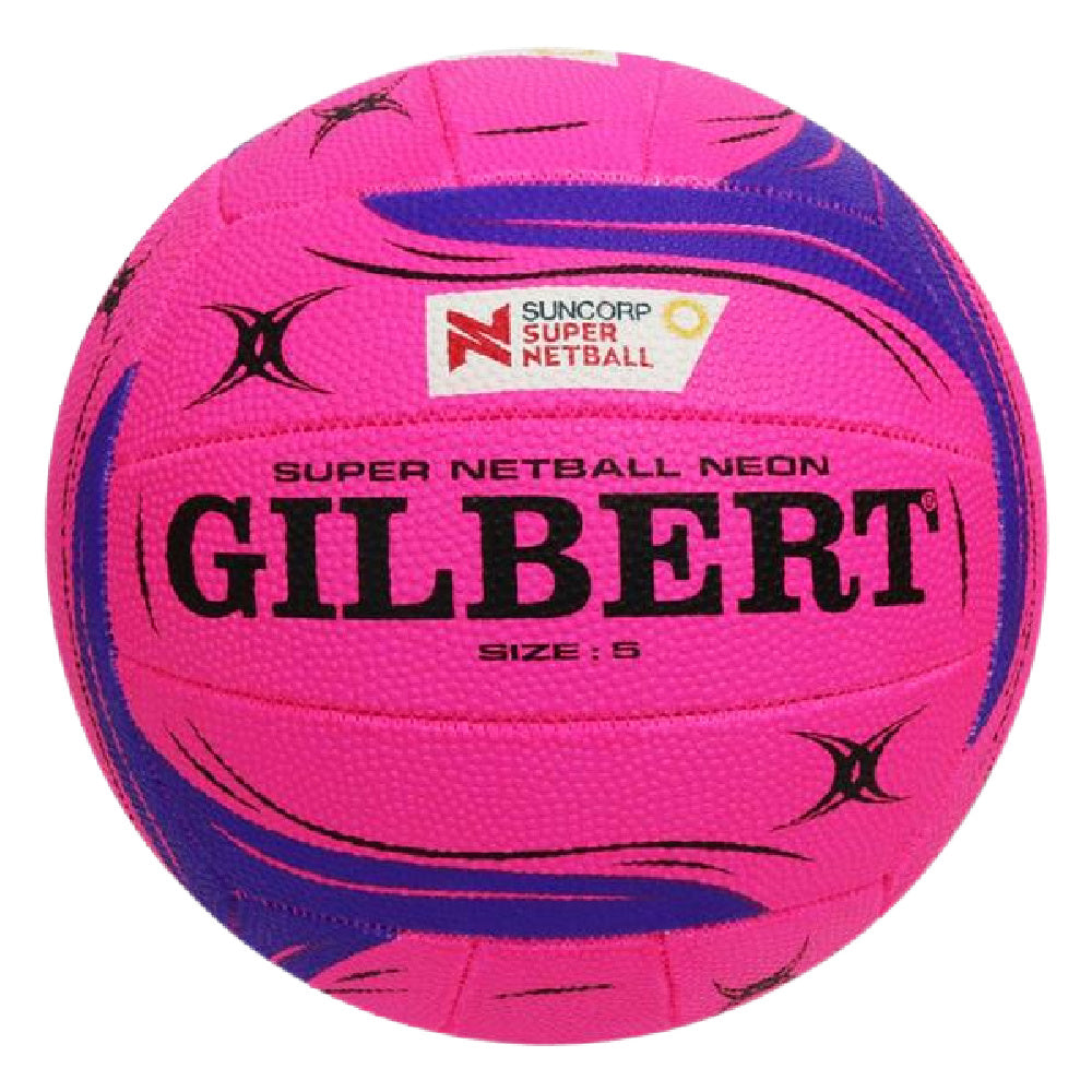 Gilbert | Super Netball Neon Supporter Sz 5