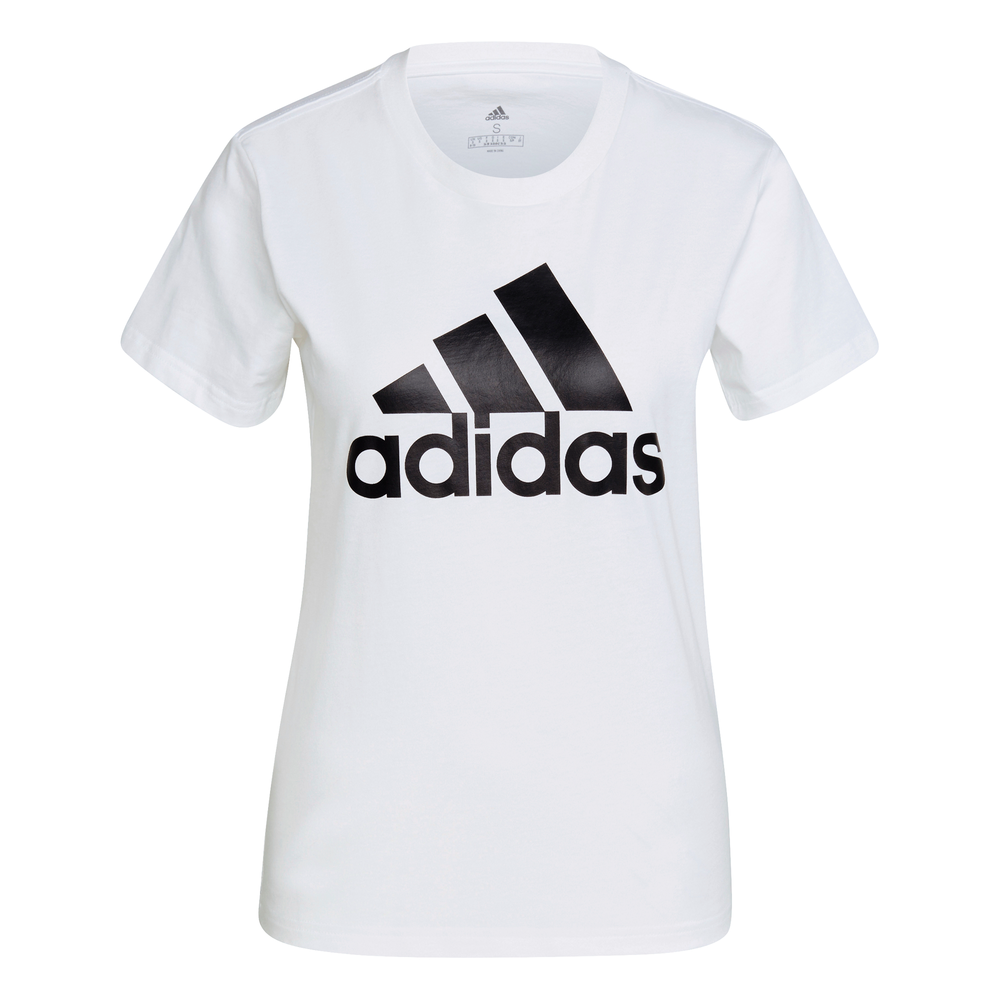 Adidas | Womens Essentials Logo Tee (White/Black)