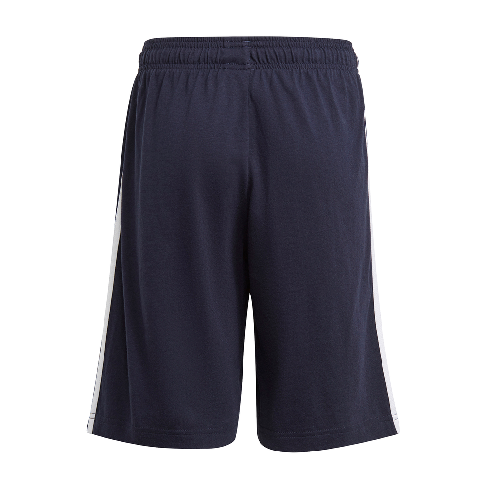 Adidas | Boys Essentials 3-Stripes Shorts (Navy/White)
