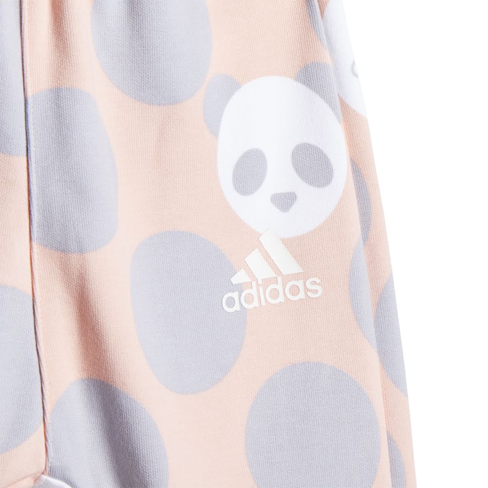 Adidas | Infant Crew Set (Glow Pink/White)