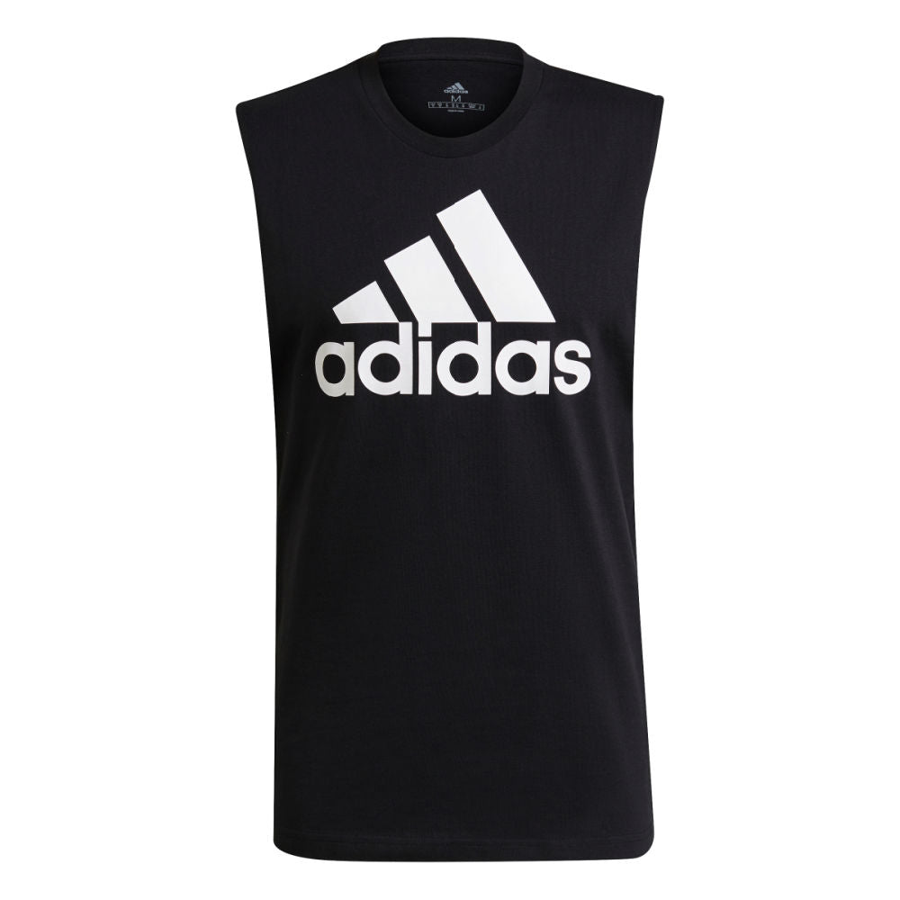 Adidas | Mens Big Logo Tank Top (Black/White/White)