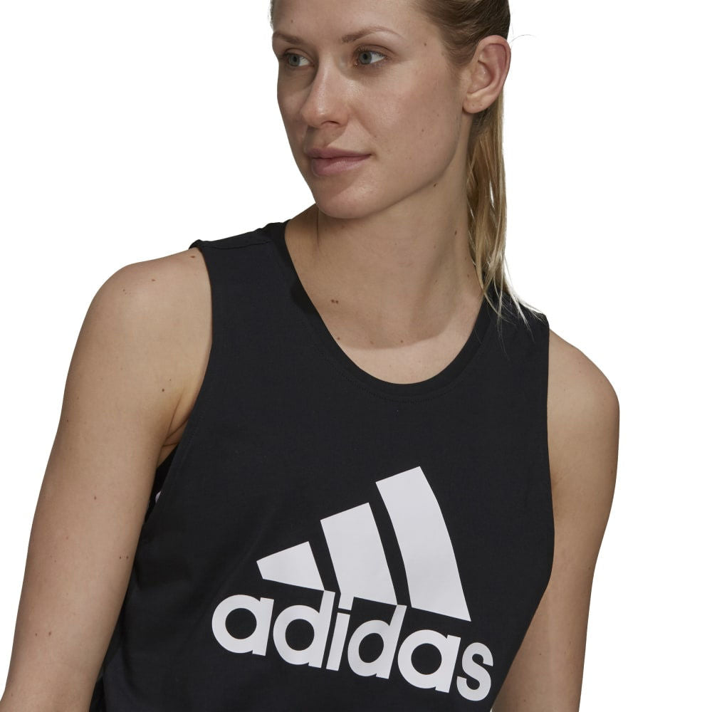 Adidas | Womens Big Logo Tank (Black/White)