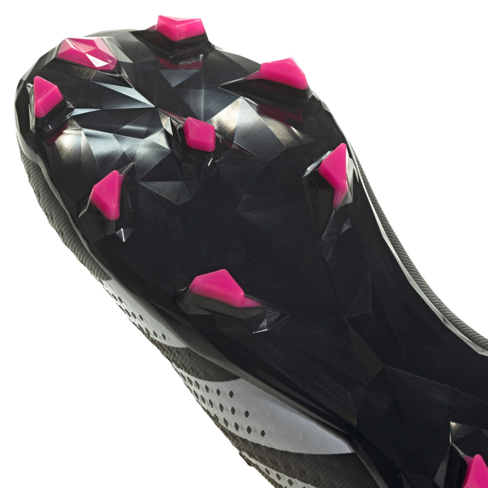 Adidas | Mens Predator Accuracy.2 Firm Ground Boots (Black/White/Team Shock Pink)