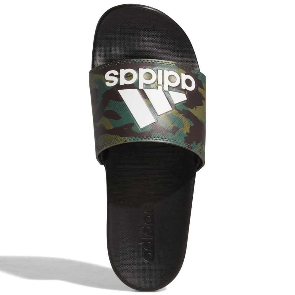 Adidas | Mens Adilette Comfort  (Black/Camo)