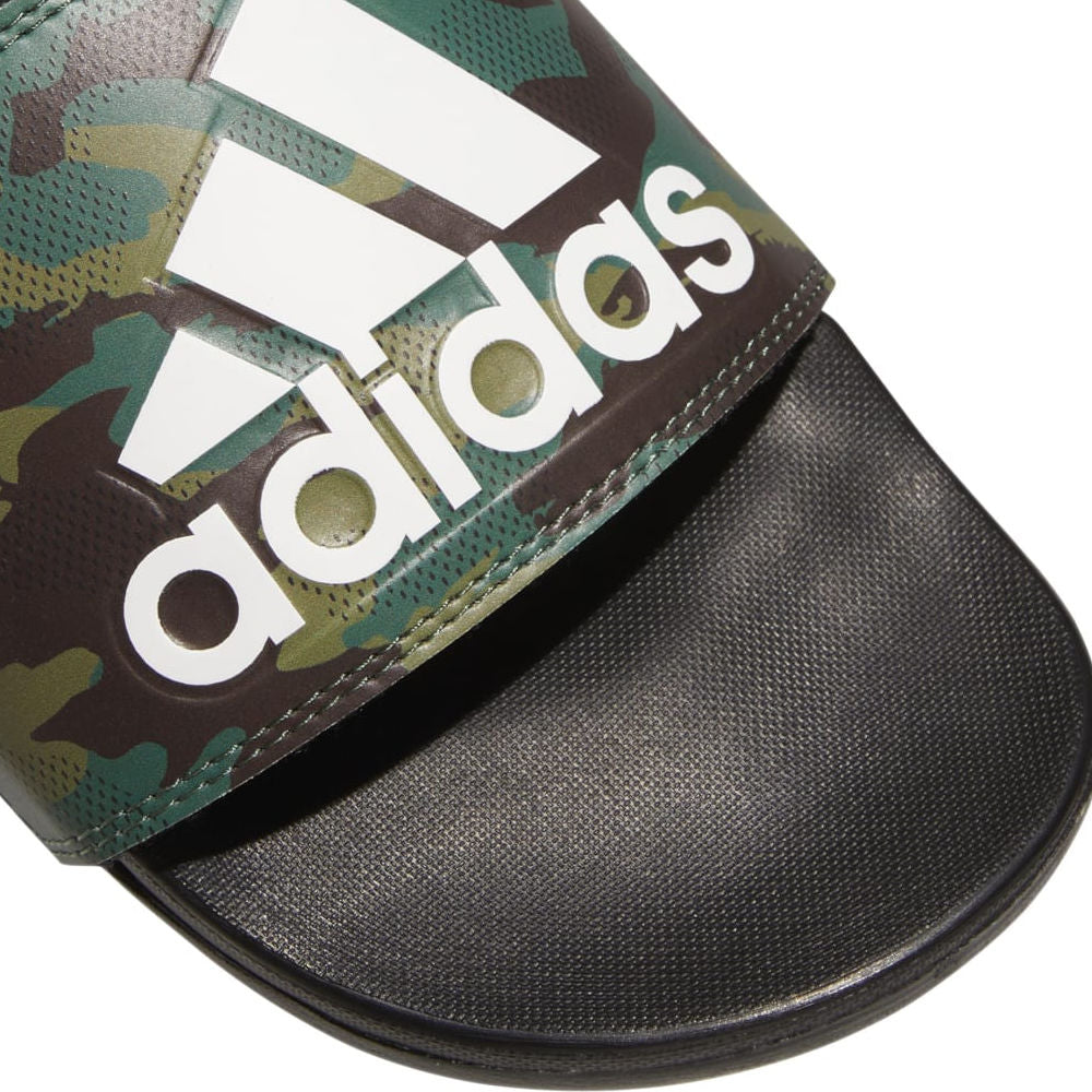 Adidas | Mens Adilette Comfort  (Black/Camo)