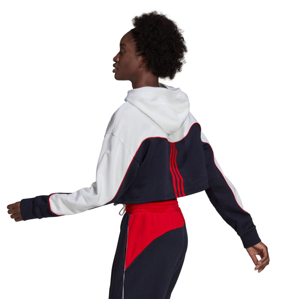Adidas side 2024 stripe hoodie