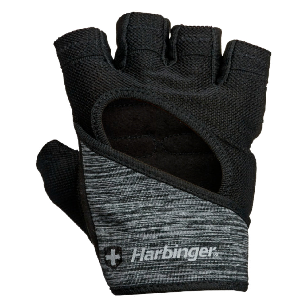 Harbinger | Womens Flexfit Gloves (Black/Grey Heather)
