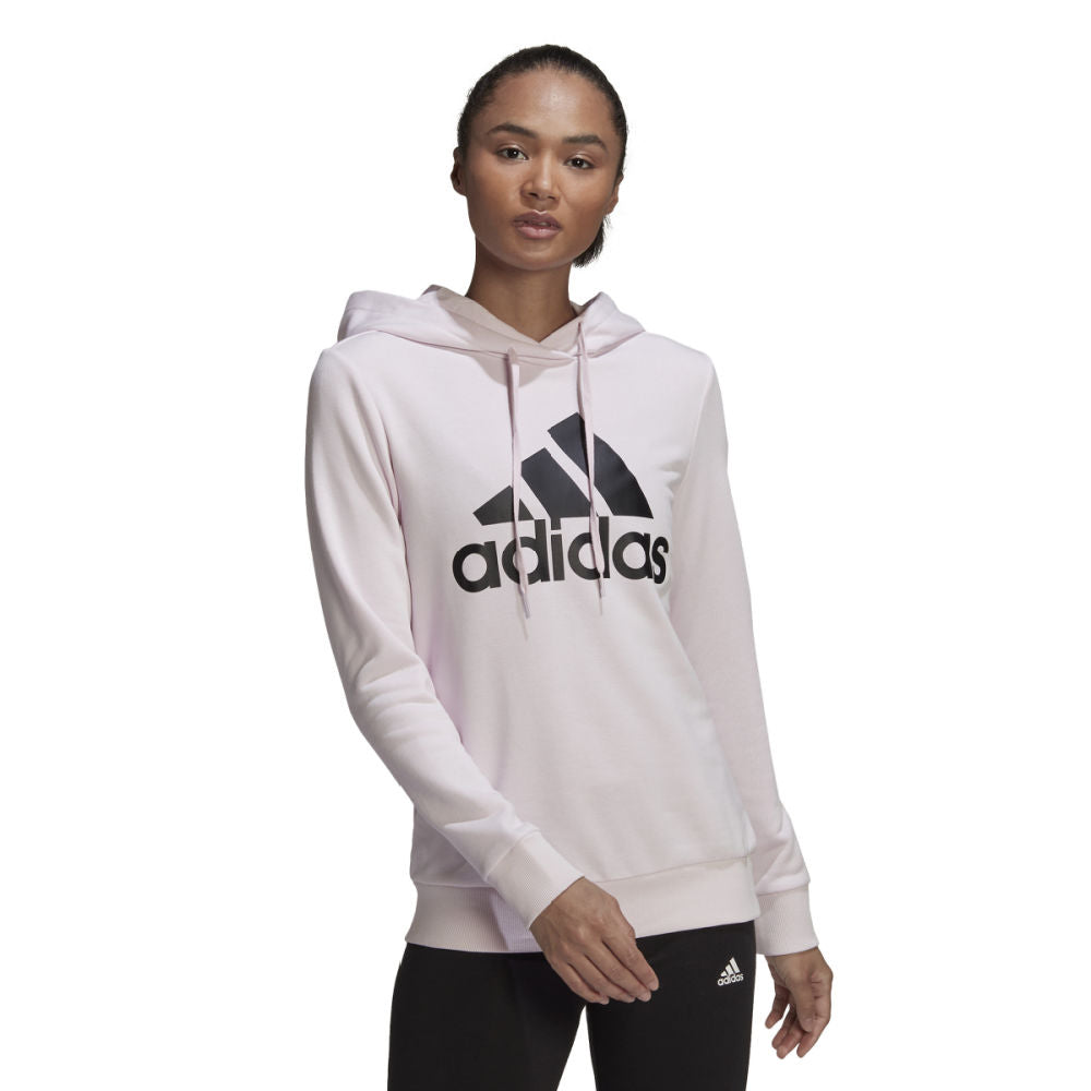 Adidas | Womens Big Logo Hoodie (Almost Pink/Black)