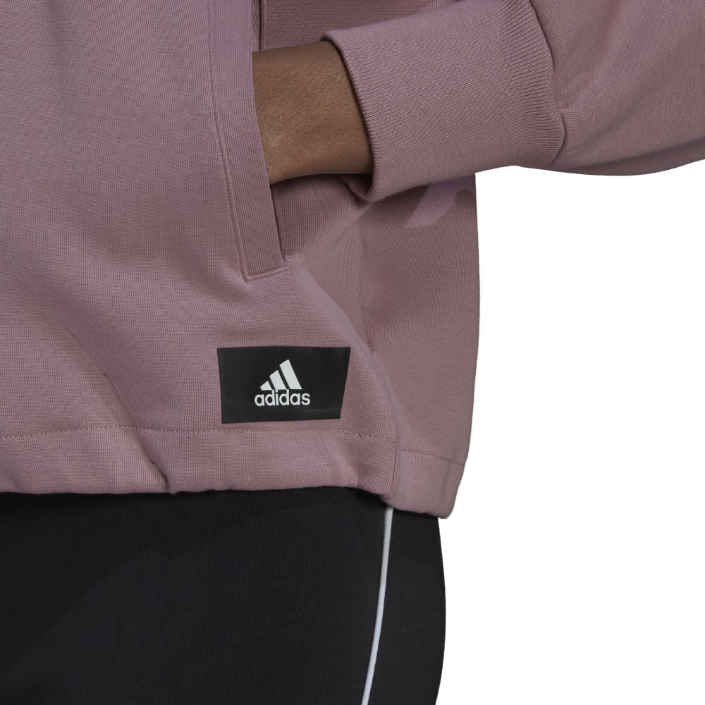 Adidas | Womens Adidas Sportswear Future Icons Quarter-Zip Sweatshirt (Magic Mauve)