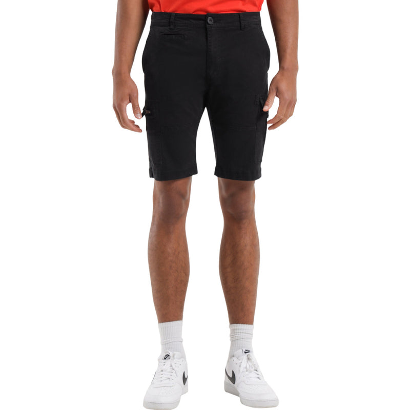 Henleys Mens Leon Shorts Black Platinum Sports