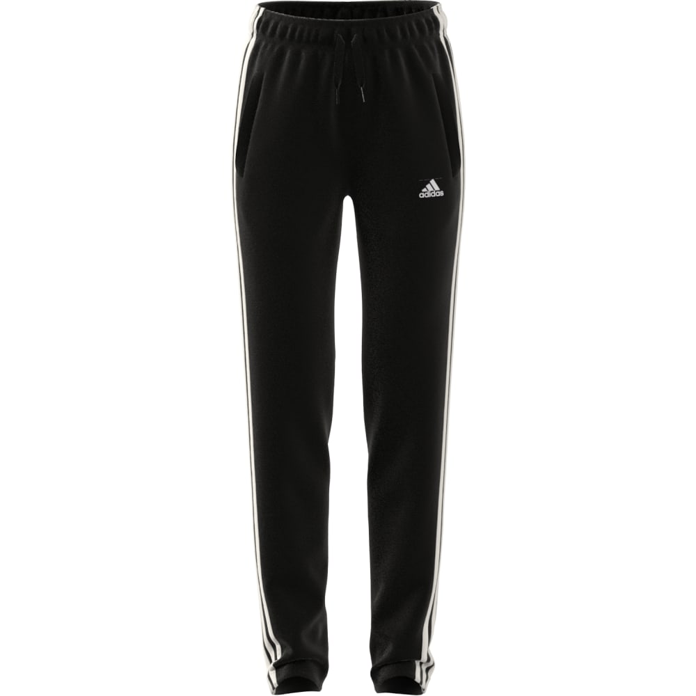 Adidas | Junior Girls Essentials 3-Stripes Cotton Pant (Black/White)