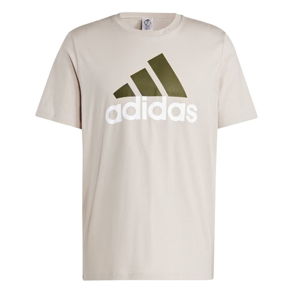 Adidas | Mens Essentials Single Jersey Big Logo Tee (Wonder Taupe)
