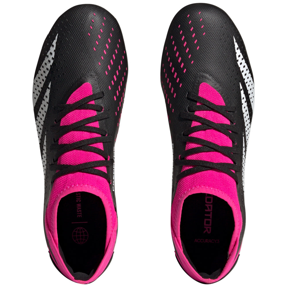 Adidas | Mens Predator Accuracy.3 (Black/White/Pink)