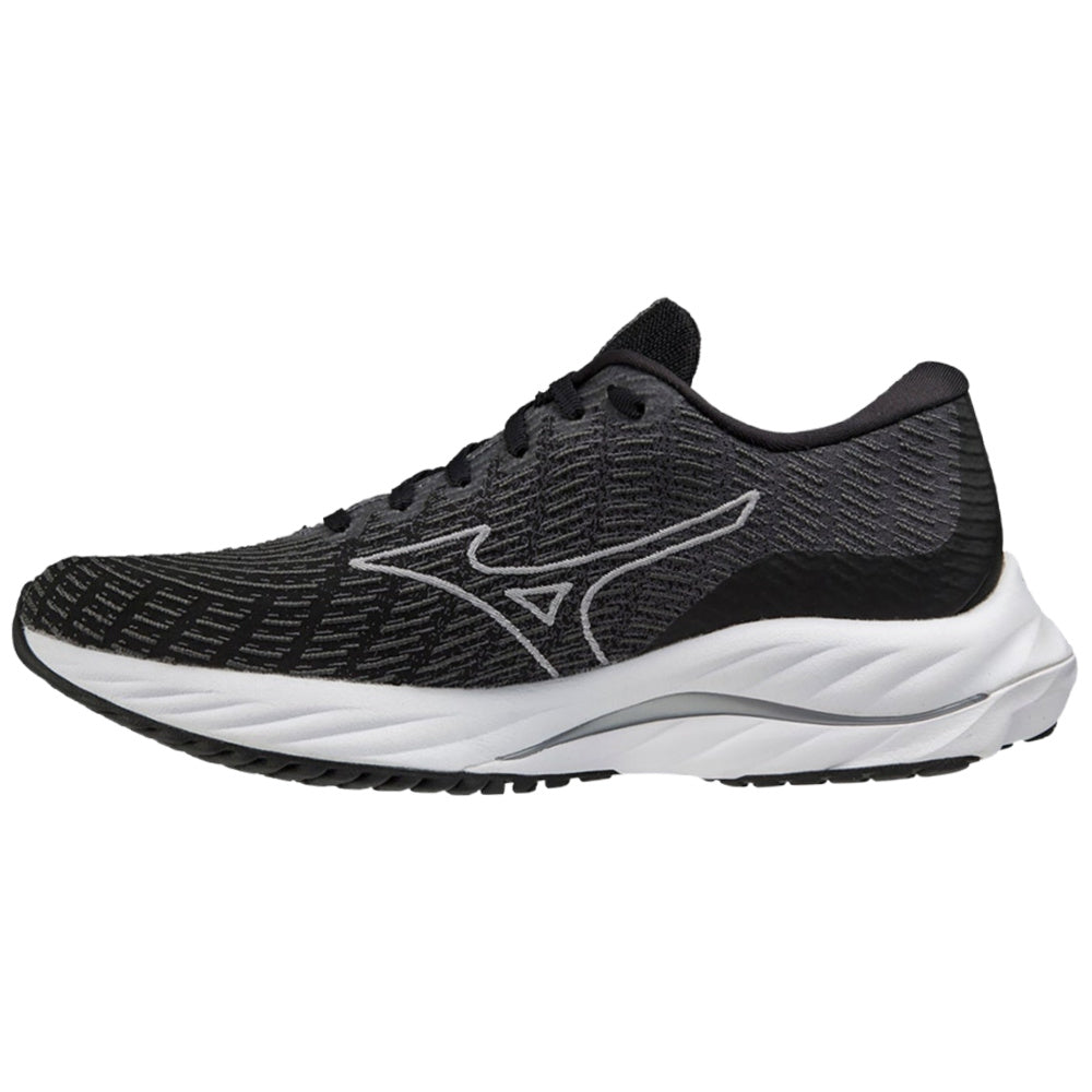 Mizuno | Womens Wave Rider 26 SSW D-Wide (Black/White/Dark Shadow)